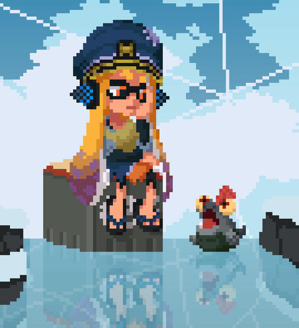 Captain Three and Little Buddy